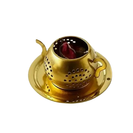 Indian Handcrafted Coffee Tea Espresso Strainer Infuser Tabletop Small Size Tea Strainer Home Utensil Loose Tea Filter