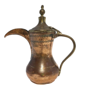 Handmade Arabic Dallah Best Selling Tabletop Kitchenware Tea and Coffee Pot Supplies From India