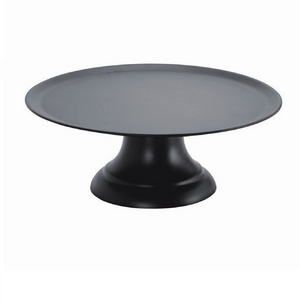 Black Powder Coated Cakes and Desserts Stands Tabletop Decorative Serving Ware For Parties And Wedding