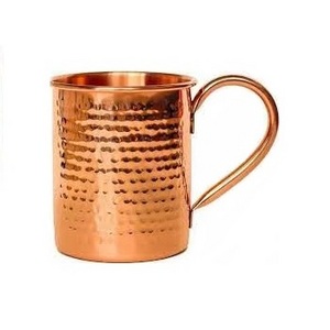 Hammered Design Coffee Mug Large Selling Copper Mug Outdoor and Indoor Drinkware Authentic Design Durable Drink Cup