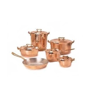 Best Seller Home Kitchen Cookware Soup Milk Steak Frying Pots Copper Cooking Pot and Pan Cookware Sets Non Stick