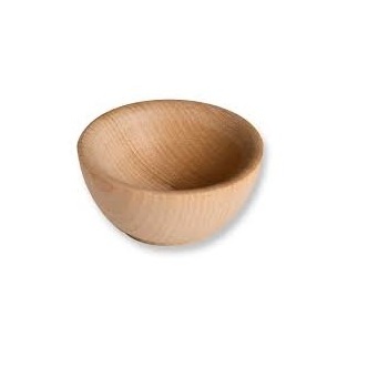 Acacia Wooden Kitchen and Tabletop Decorative Dinnerware Bowls Used for Serving Delicious Pasta and Custard