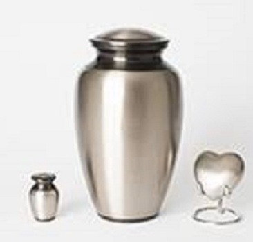 Aluminum Adult Cremation Urn With Various Prints Metal Funeral Suppliers Human Ashes Cremation Urns Pet Memorial Urn