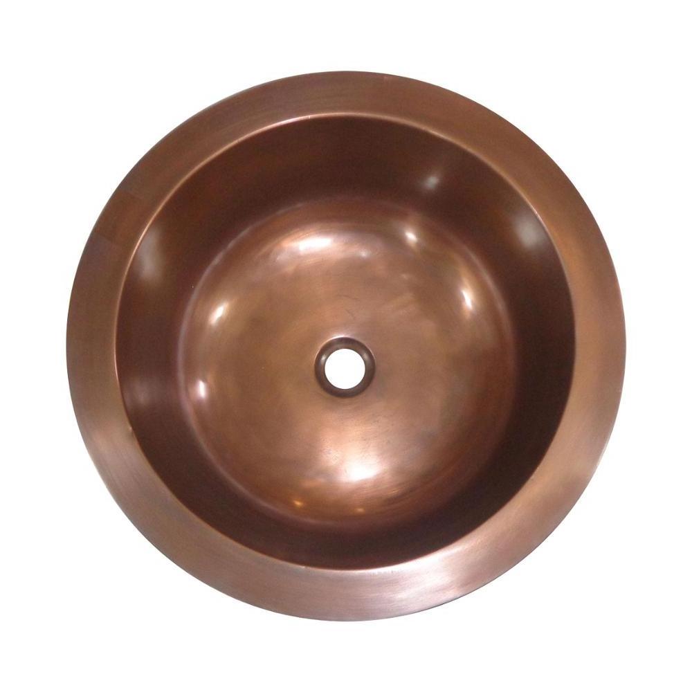 Engraved Design Copper Kitchen and Bathroom Sink Customized Shape Sink for Home Restaurant and Hotel Usage