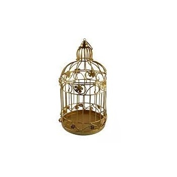 Durable Quality Hanging Metal Cages Available at Customized Shape and Size Indian Handcrafted Decorative Bird Cages for Sale