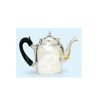 Handmade Metal Tea Set Luxury Hotel Restaurant Catering Serving Morning Tea Arabic Tea Pot Kettle Set