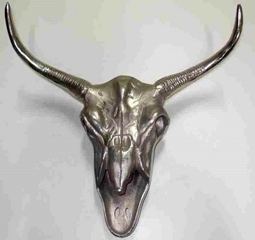 Aluminium Animal Head Designer Wall Decor Mirror for Home Interior Living Room and Wedding Decoration