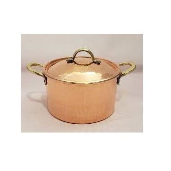 Glossy Finished Home Kitchen Cookware Soup Milk Steak Frying Pots Copper Cooking Pot and Pan Cookware Sets Non Stick