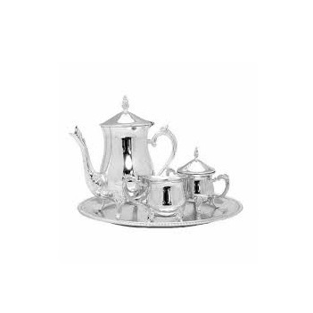 Tea Kettles Factory Shiny Metal Coffee Kettles With Silver Plated Finishing Design Best For Home And Hotel Use