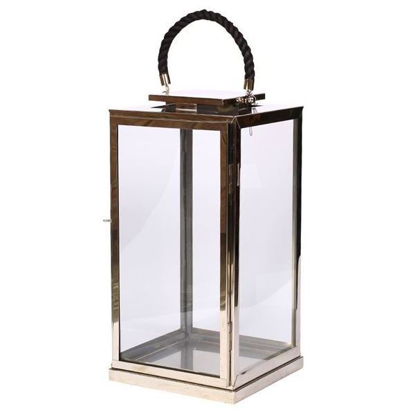 Best Sale Unique Style Candle Lantern with Metal Handle for Lightning Home Exterior and Interior Decoration