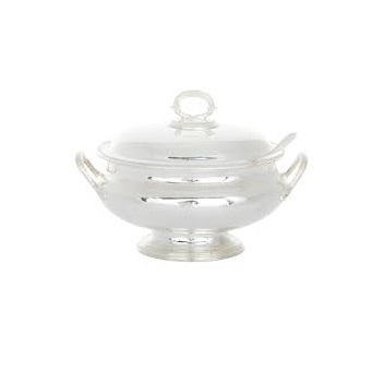 Large Selling Stainless Steel Tureen Shiny Polished Metal Food Warmer Tureen for Euro Soup Catering Services