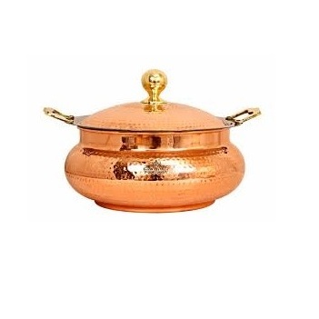 Gold Finished Chafing Dish Hotel Kitchen Catering Serving Usage Chafing Dish At Affordable Price Manufacture by India