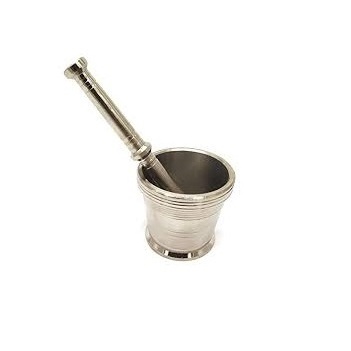 Pill Crusher Aluminium Metal Spice Grinder Mortar and Pestle Antique Herb Bowl Pesto Powder Mortar and Pestle