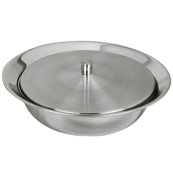 Stainless Steel Shiny Finishing Snacks and Fruit Server Bowl Used for Serving Delicious Food Salad and Dessert at Home