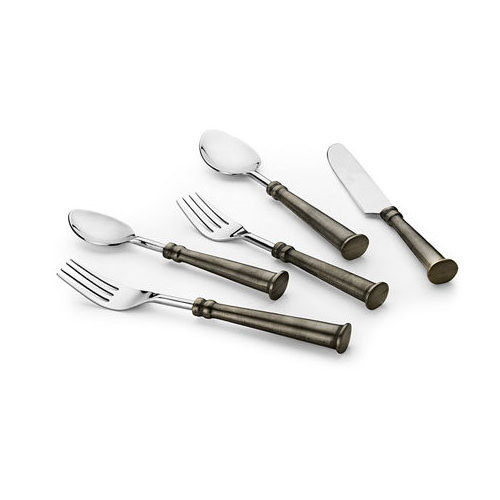 Vintage Design Metal Cutlery Set with Silver Finishing Metal Dinnerware Cutlery Kitchen Utensils With Best Price