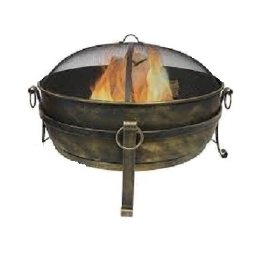 New Arrival  Wood Burning Steel Log Firepit for Camping Grilling Smores Yard Cooking Outside Decorative Metal Fire Pit