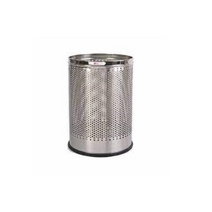 Garbage Outdoor Metal Waste Black Commercial Cans Storage Lid High Durability Kitchen Dustbin Trash Can Bin