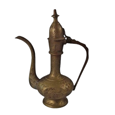 Tableware and Dining Arabian Dallah Gold Finished Arabic Tea and Coffee Pot Hot Selling Kitchenware Coffee Maker Tea Pot