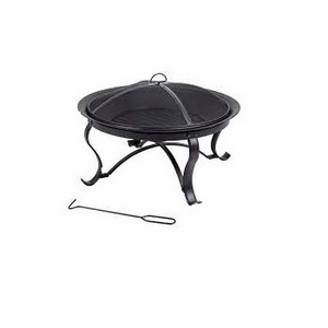 Wood Storage Modern Metal Alloy Round Fire Pit suitable for BBQ and Other Parties Heavy Metal OEM Suppliers