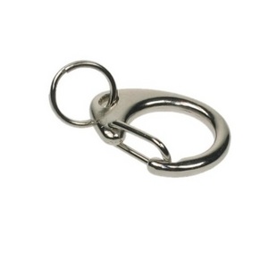 Screw Lock Designer Three Dimensional Metal Brass Keychain Shiny Polished Best Metal Brass Keychains