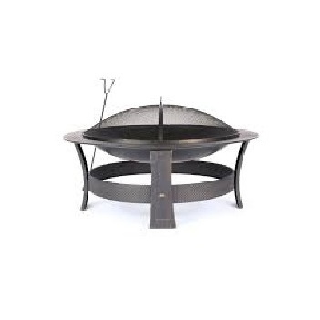 Modern Log Wood Storage Metal Alloy Round Fire Pit suitable for BBQ and Other Parties Heavy Metal OEM Suppliers