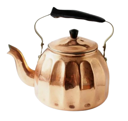 Large Selling Kettle For Home Garden Tea and Coffee Serving Copper Metal Tea Kettle For Home Breakfast Table Use