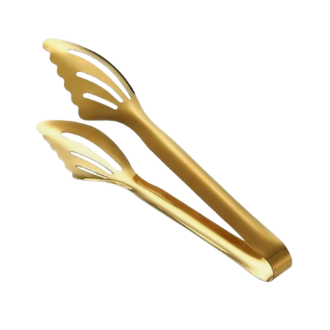 Home Kitchen Gold Polished Food Tongs Salad Clips Kitchen Tongs For Cooking Baking And Grilling Cooking Tools Supplies