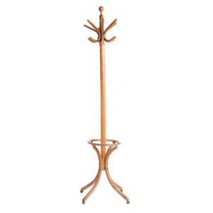 Gold Finished Metal Coat Hanger Stand with Self Rustic Metal Frame for Home Interior Multifunctional Usage