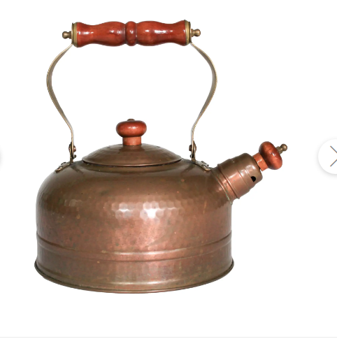 Large Selling Kettle For Home Garden Tea and Coffee Serving Copper Metal Tea Kettle For Home Breakfast Table Use