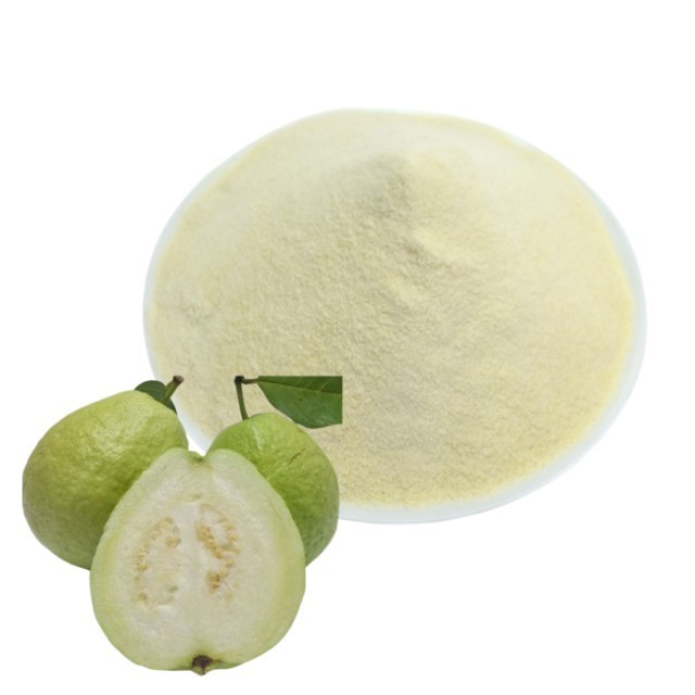 Factory supply red guava fruit juice powder instant drink freeze dried guava powder guava fruit powder