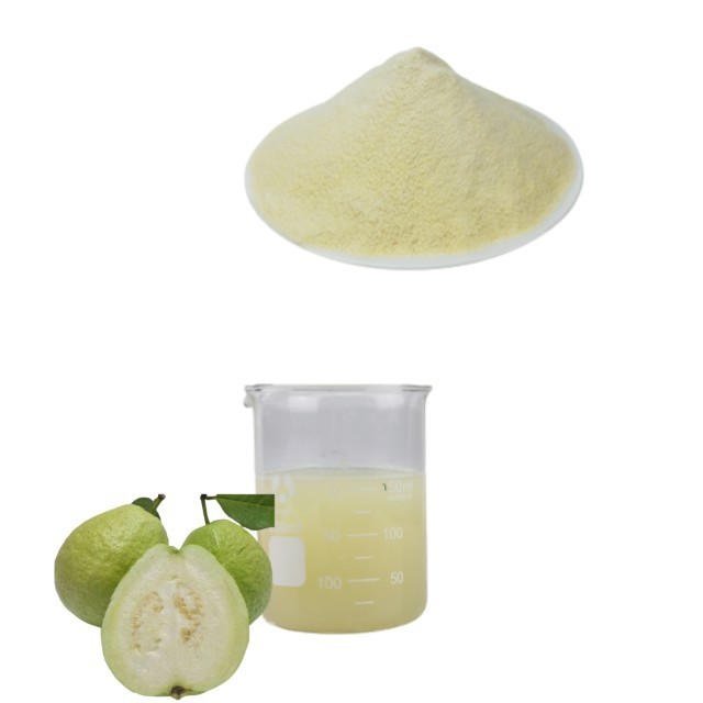 Factory supply red guava fruit juice powder instant drink freeze dried guava powder guava fruit powder