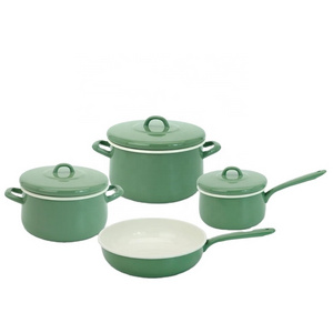 Enamelware Set Hot Casserole Cookware Set Factory Direct Sales