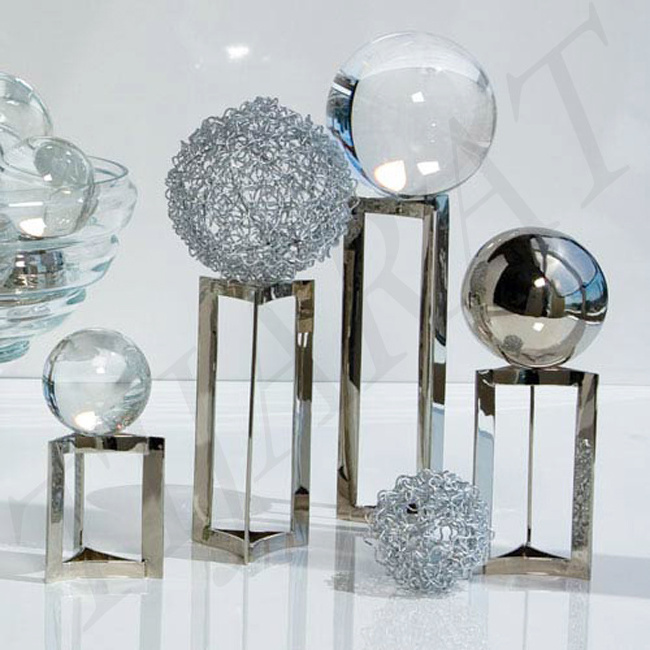 LUXURY STYLE HOME DECORATIVE SPHERE  ARTISTIC SPHERE / CHRISTMAS DECOR / UNIQUE DECOR SPHERE