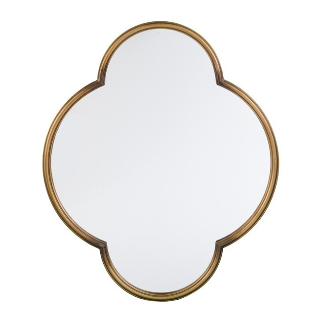 Smart Decorative Fancy Bedroom Mirror Hot Selling Top Quality Lavish Wall Mirror for Home Decoration from India Glass Round 24