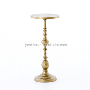 GOLD WEDDING TABLE /  BAR TABLE / METAL TABLE