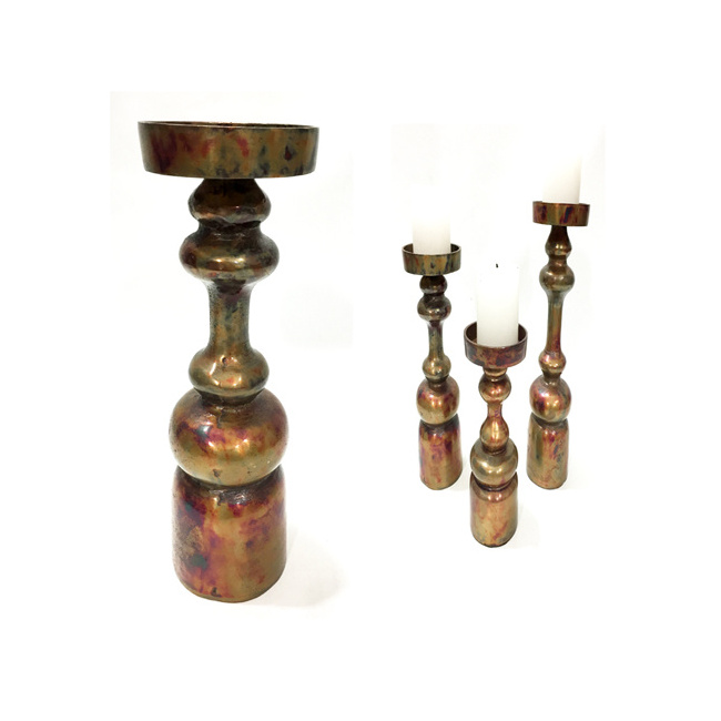 CANDLE HOLDER / METAL CANDLE PILLAR / CANDLE STAND