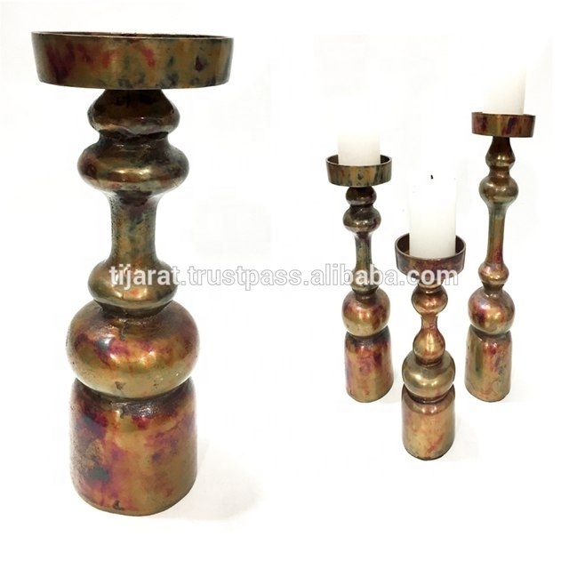 CANDLE HOLDER / METAL CANDLE PILLAR / CANDLE STAND