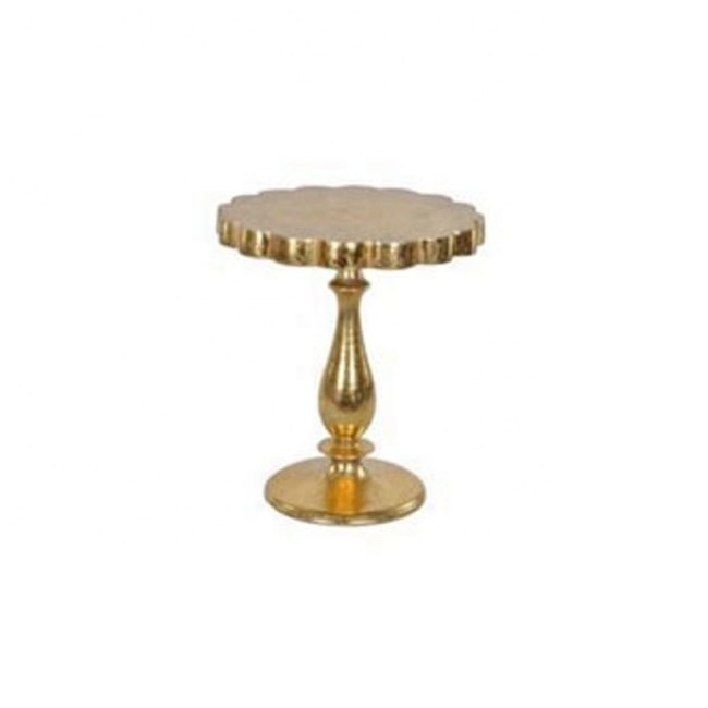 GOLD WEDDING TABLE /  BAR TABLE / METAL TABLE