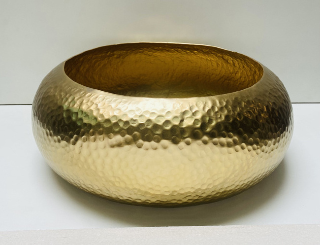 Hot Selling Modern Decorative Gold Polished Serving Bowl  Decorative Bowl  Royal Design  Serving Bowl