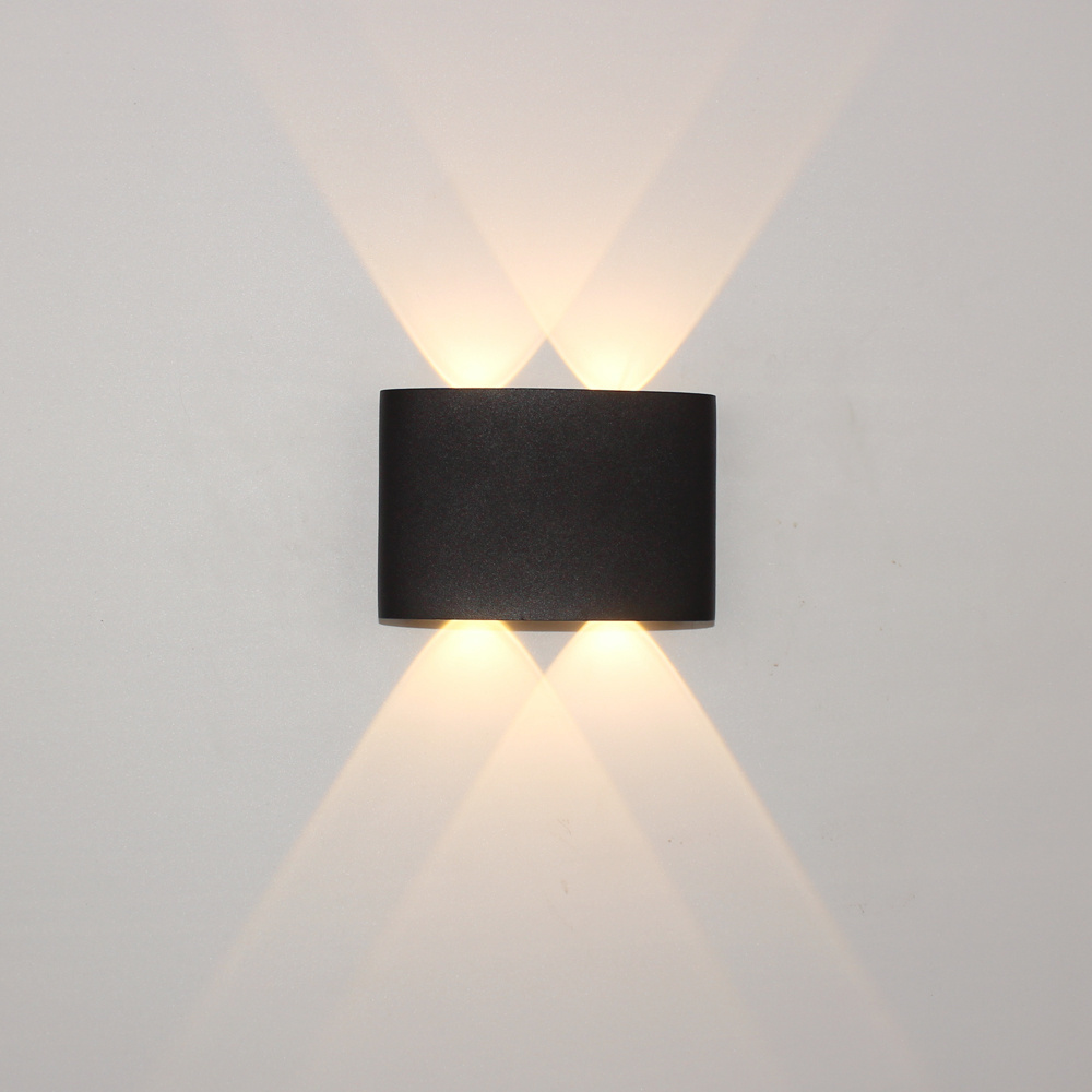 Aluminum Corridor Corner Wall Light Fittings Simple Nordic Art Deco Led Wall Lamps Fixtures