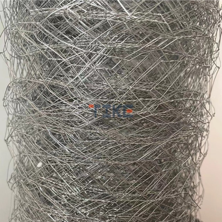 Heavy Duty Galvanized Steel 1 Inch Industrial Metal Wire Hex Netting