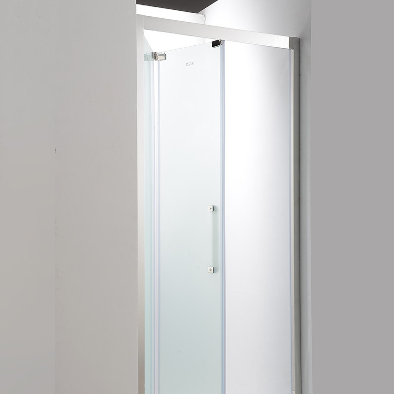 Hot selling folding bathroom shower door freestanding stainless steel glass shower room sliding shower door