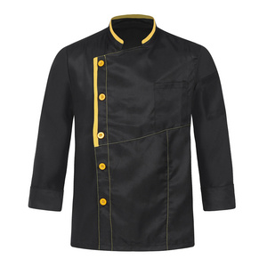 Fast Food Chef Uniform for Men Short Sleeve Chef Coat Kitchen Restaurant Restaurant Waiter Work Uniform for Catering Chefs