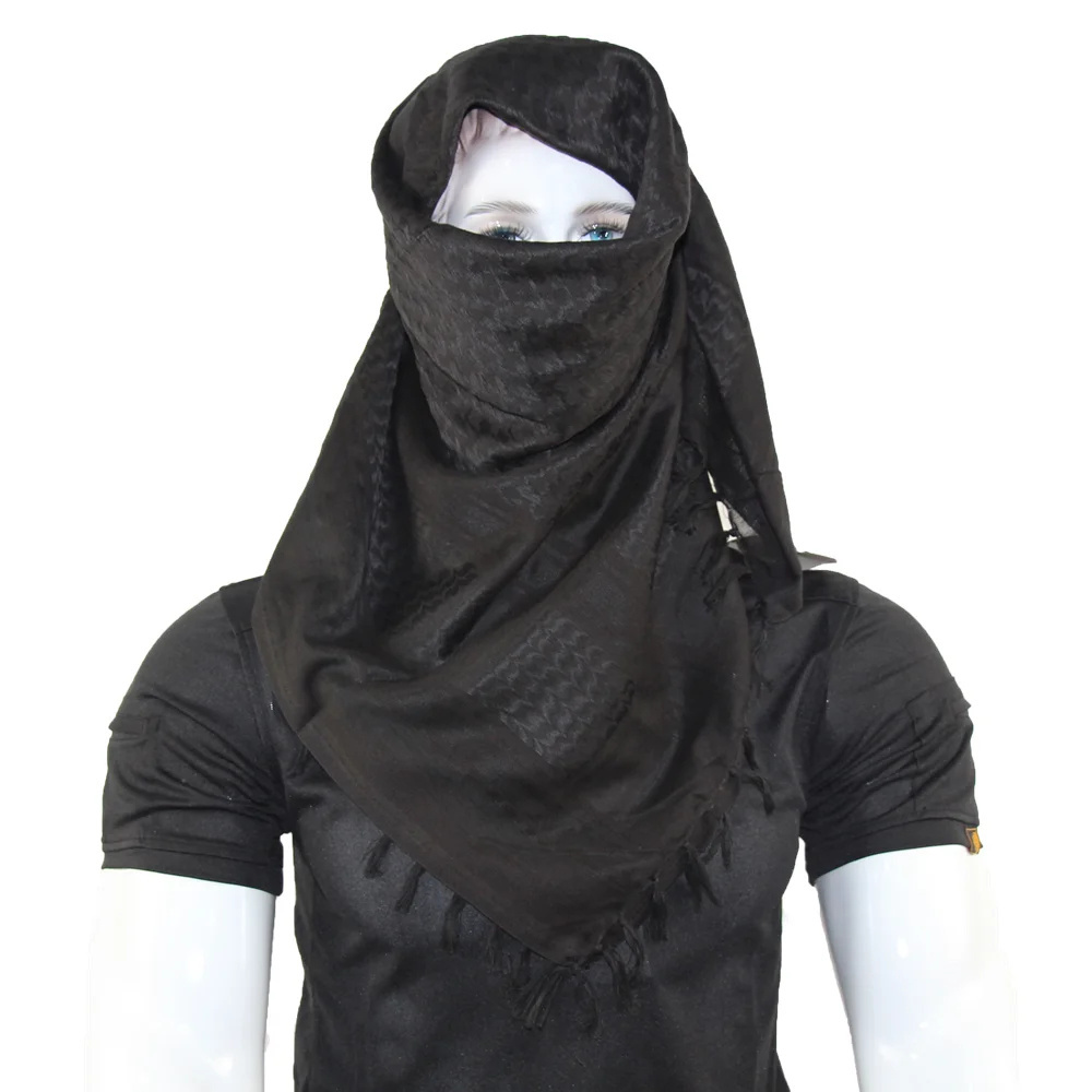 Custom Made Men Shemagh Lightweight Arab Scarf Shemagh  Top Quality Material Made 100% Cotton Shemagh