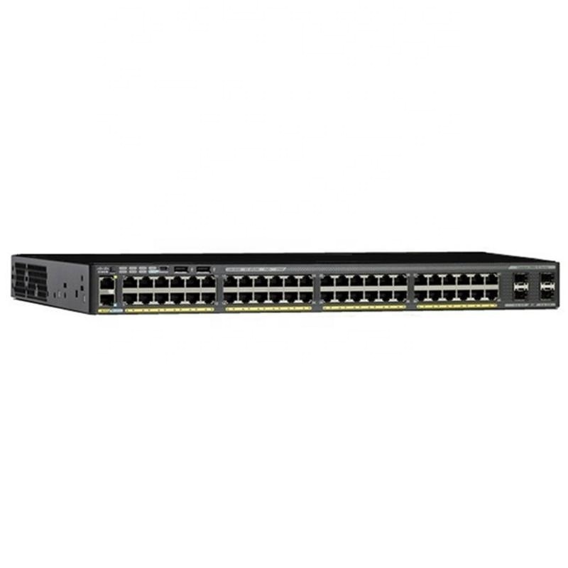 WS-C2960X-48FPD-L  2960-X Switch with 48 Ethernet 10/100/1000 Gigabit ports 48 GigE PoE 740W 2 x 10G SFP+ LAN Base