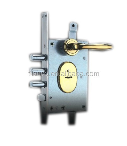 China Assurance Supplier High Anti-Theft double bitted key Lock Body house security lock sells well in European market