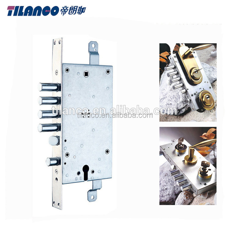 China Assurance Supplier High Anti-Theft double bitted key Lock Body house security lock sells well in European market