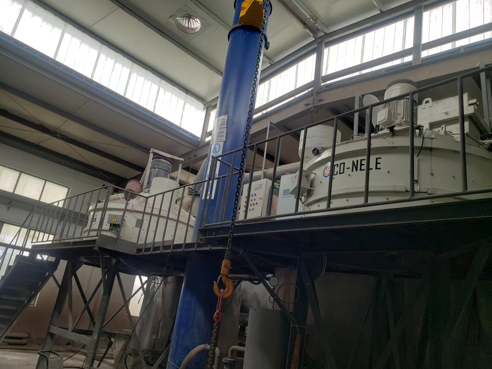 Custom Hydraulic Economical Cement Floor Tile Production Equipment Model 500 Planetary Mixer