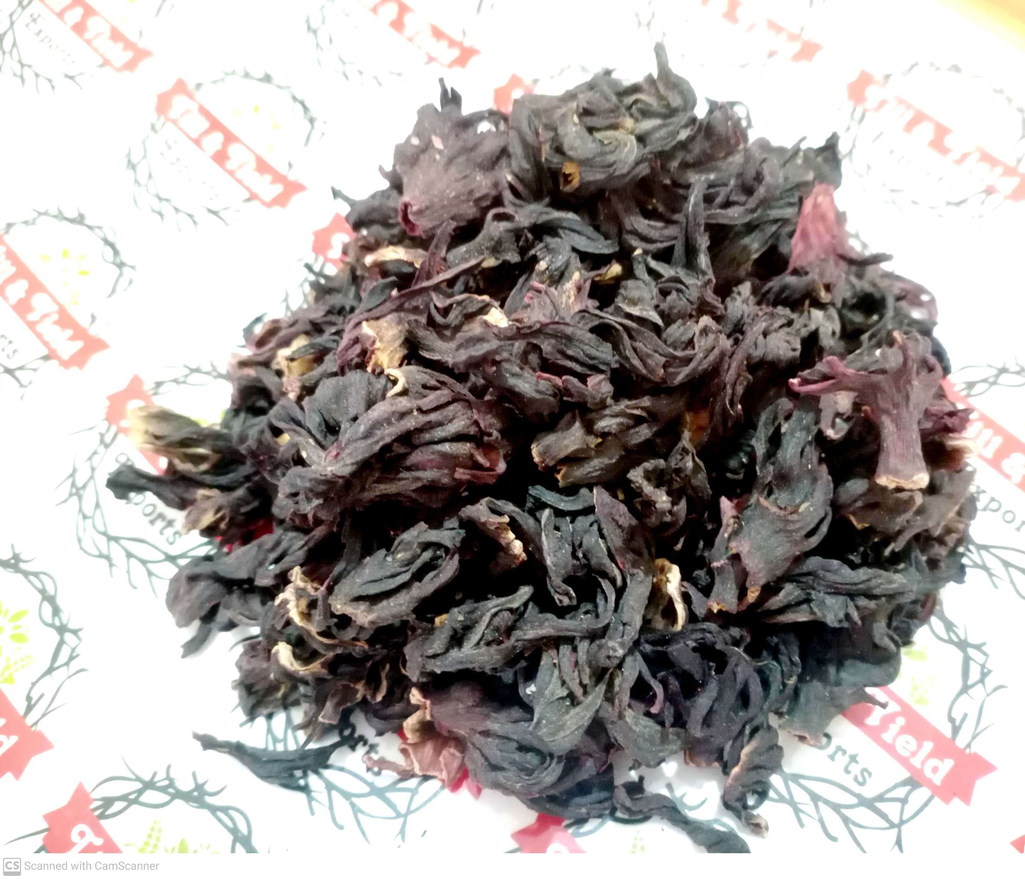 Dried Hibiscus Flower -Hibiscus sabdariffa Roselle, Jamaica Sorrel Hibiscus gossypiifolius, Abelmoschus cruentus,