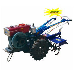 Hot Sale Mini Hand 18 Horsepower Two Wheel Tractor Agriculture Used Farm Walking Tractors With Low Price In Uganda